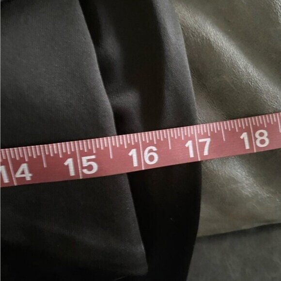 Dress the Population Dress Sz Small Gown Black Gabrielle Satin Off The Shoulder - Picture 11 of 12